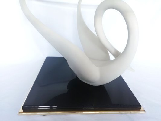 Mid-Century Swan Coffee Table from Maison Jansen-RGF-722323