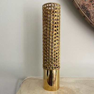 Mid-Century Swedish Brass Table Lamp by Pierre Forssell for Skultuna-JRP-1332624