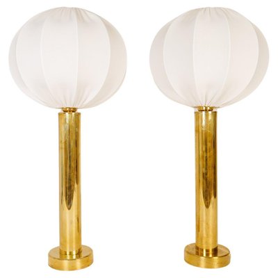 Mid-Century Swedish Brass Table Lamps by Kosta Elarmatur, 1960s, Set of 2-UYK-1076950