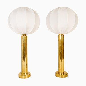 Mid-Century Swedish Brass Table Lamps by Kosta Elarmatur, 1960s, Set of 2-UYK-1076950