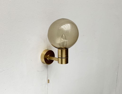 Mid-Century Swedish Brass Wall Lamps by Hans-Agne Jakobsson for Hans-Agne Jakobsson Ab, Markaryd, 1960s, Set of 2-UAH-1438718