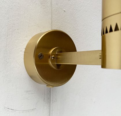 Mid-Century Swedish Brass Wall Lamps by Hans-Agne Jakobsson for Hans-Agne Jakobsson Ab, Markaryd, 1960s, Set of 2-UAH-1438718