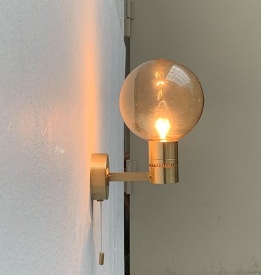 Mid-Century Swedish Brass Wall Lamps by Hans-Agne Jakobsson for Hans-Agne Jakobsson Ab, Markaryd, 1960s, Set of 2-UAH-1438718