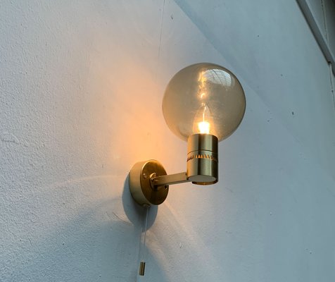 Mid-Century Swedish Brass Wall Lamps by Hans-Agne Jakobsson for Hans-Agne Jakobsson Ab, Markaryd, 1960s, Set of 2-UAH-1438718