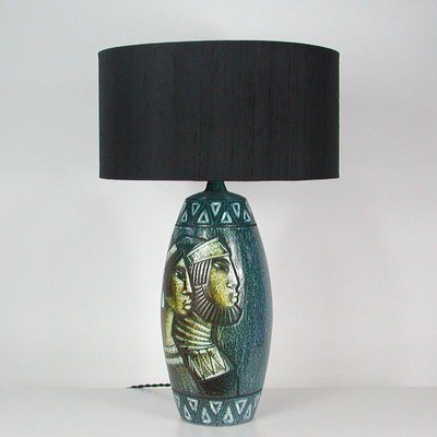 Mid-Century Swedish Ceramic Table Lamp by Bonnie Rehnkvist for Falkenbergs, 1960s-OE-897762