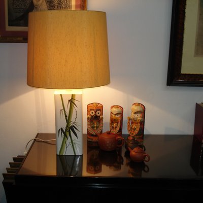 Mid-Century Swedish Ceramic Table Lamps from Nordiska Kompaniet, 1960s, Set of 2-YGE-658837