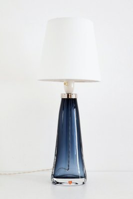 Mid-Century Swedish Crystal Table Lamp by Carl Fagerlund for Orrefors, 1960s-VNE-1006202