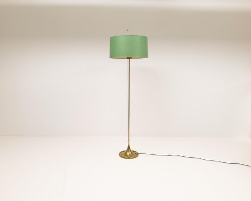 Mid-Century Swedish G-024 Floor Lamp in Brass from Bergboms, 1960s-UYK-1241604