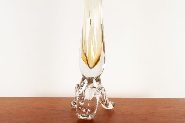 Mid-Century Swedish Glass Vase-WIX-830196