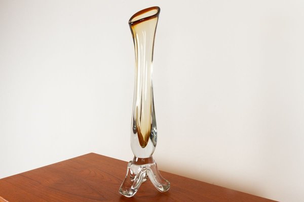 Mid-Century Swedish Glass Vase-WIX-830196