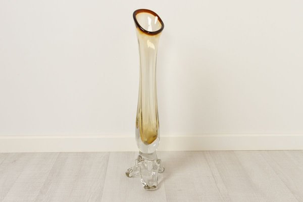 Mid-Century Swedish Glass Vase-WIX-830196