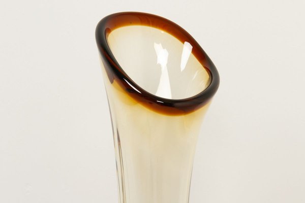 Mid-Century Swedish Glass Vase-WIX-830196