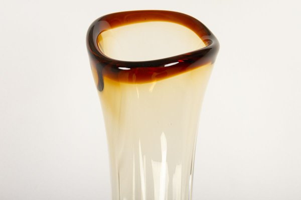 Mid-Century Swedish Glass Vase-WIX-830196