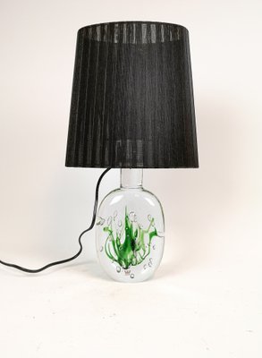 Mid-Century Swedish Model Seaweed Table Lamp by Vicke Lindstrand for Kosta, 1950s-UYK-658992