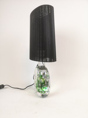 Mid-Century Swedish Model Seaweed Table Lamp by Vicke Lindstrand for Kosta, 1950s-UYK-658992