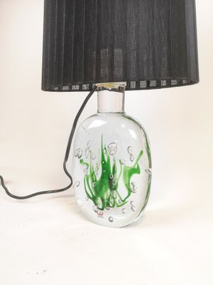 Mid-Century Swedish Model Seaweed Table Lamp by Vicke Lindstrand for Kosta, 1950s-UYK-658992