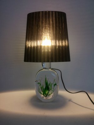 Mid-Century Swedish Model Seaweed Table Lamp by Vicke Lindstrand for Kosta, 1950s-UYK-658992