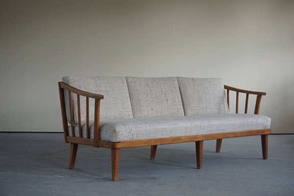 Mid-Century Swedish Model Visingsö 3-Seat Sofa by Carl Malmsten for O.H Sjögren, 1960s-MXF-951825