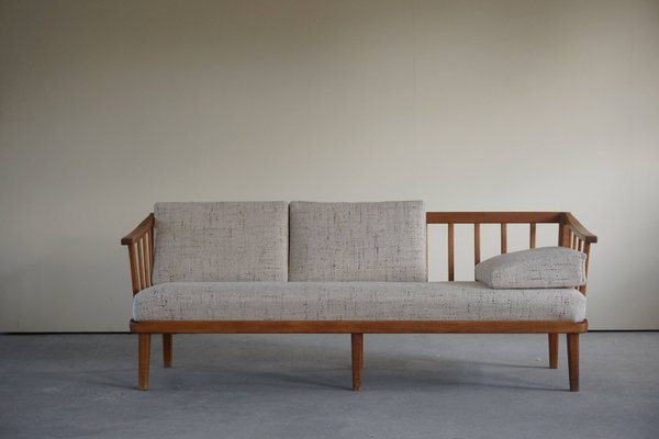 Mid-Century Swedish Model Visingsö 3-Seat Sofa by Carl Malmsten for O.H Sjögren, 1960s-MXF-951825