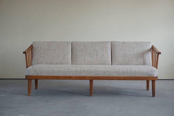 Mid-Century Swedish Model Visingsö 3-Seat Sofa by Carl Malmsten for O.H Sjögren, 1960s-MXF-951825