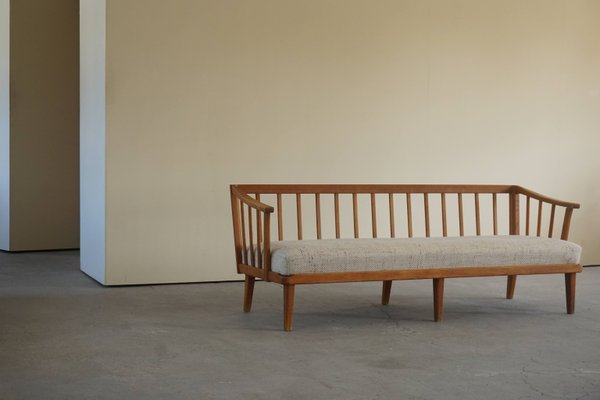 Mid-Century Swedish Model Visingsö 3-Seat Sofa by Carl Malmsten for O.H Sjögren, 1960s-MXF-951825