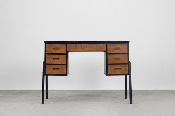 Mid-Century Swedish Modern Teak Desk, 1960s-ZAA-1819446