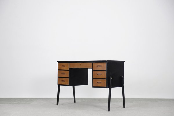 Mid-Century Swedish Modern Teak Desk, 1960s-ZAA-1819446