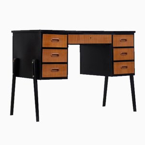 Mid-Century Swedish Modern Teak Desk, 1960s-ZAA-1819446