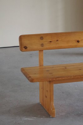 Mid-Century Swedish Pine Bench by Carl Malmsten for Karl Andersson & Söner, 1960s-MXF-987778