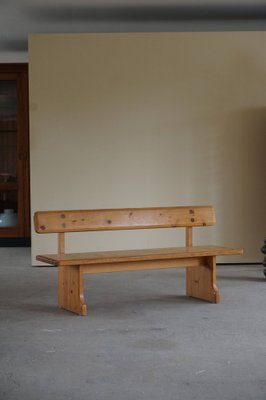 Mid-Century Swedish Pine Bench by Carl Malmsten for Karl Andersson & Söner, 1960s-MXF-987778