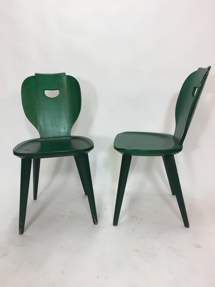 Mid-Century Swedish Pine Chairs by Carl Malmsten for Svensk Fur, Set of 4