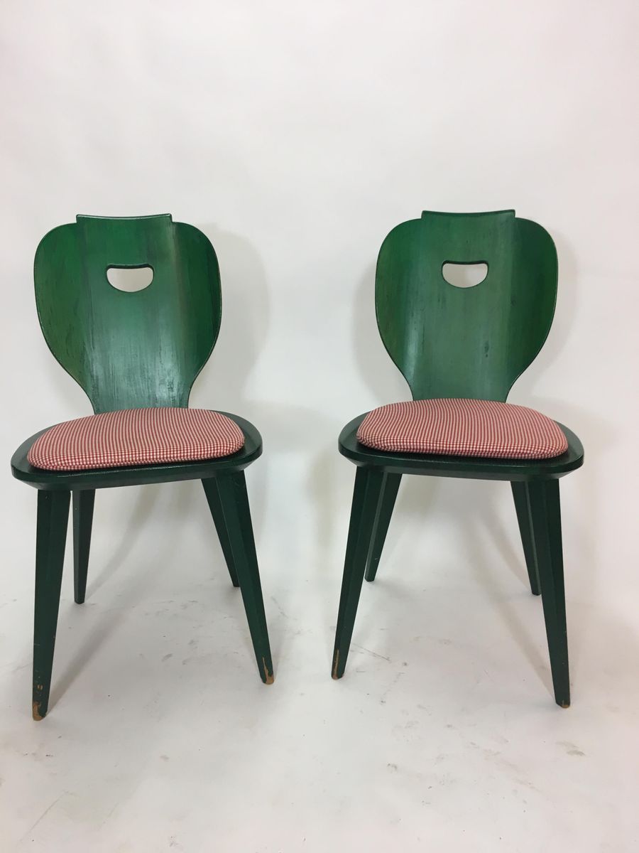 Mid-Century Swedish Pine Chairs by Carl Malmsten for Svensk Fur, Set of 4