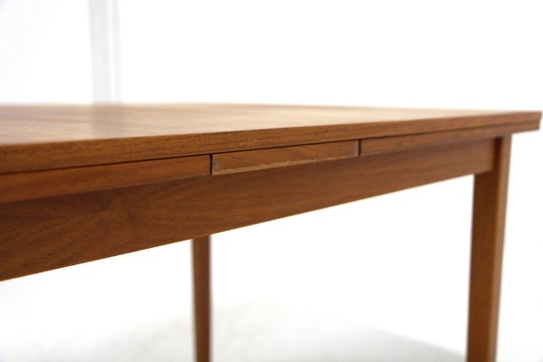 Mid-Century Swedish Portefeuille Extendable Dining Table, 1960s-GEK-1328125