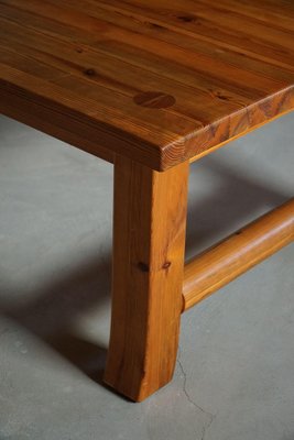 Mid-Century Swedish Rectangular Coffee Table in Pine by Östen Kristiansson, 1960s-MXF-1383268