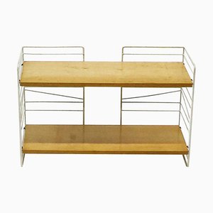 Mid-Century Swedish Sonja Standing Wire Bookshelf Unit-UCH-1224787