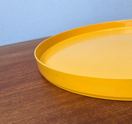 Mid-Century Swedish Space Age Yellow Melamin Tray, 1960s-UAH-1824267