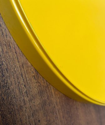 Mid-Century Swedish Space Age Yellow Melamin Tray, 1960s-UAH-1824267