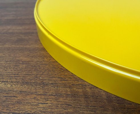 Mid-Century Swedish Space Age Yellow Melamin Tray, 1960s-UAH-1824267