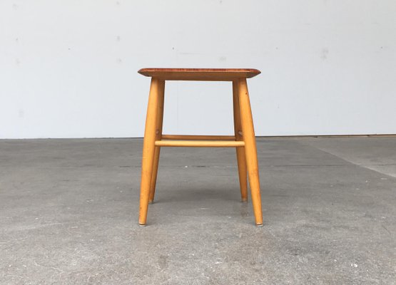 Mid-Century Swedish Stool from Edsby Verken-UAH-861957