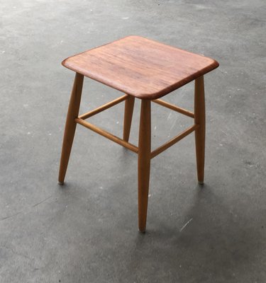 Mid-Century Swedish Stool from Edsby Verken-UAH-861957