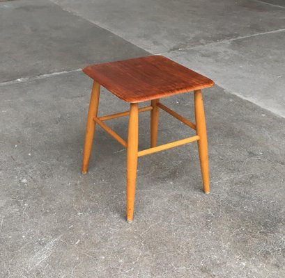 Mid-Century Swedish Stool from Edsby Verken-UAH-861957