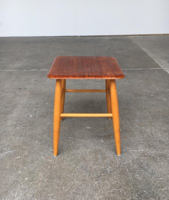 Mid-Century Swedish Stool from Edsby Verken-UAH-861957