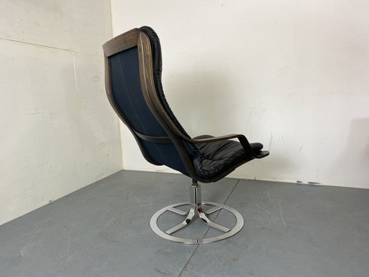 Mid-Century Swedish Swivel Chair from Göte Möbler, 1970s-DE-2027923