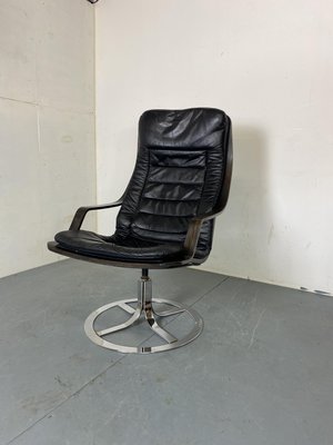 Mid-Century Swedish Swivel Chair from Göte Möbler, 1970s-DE-2027923