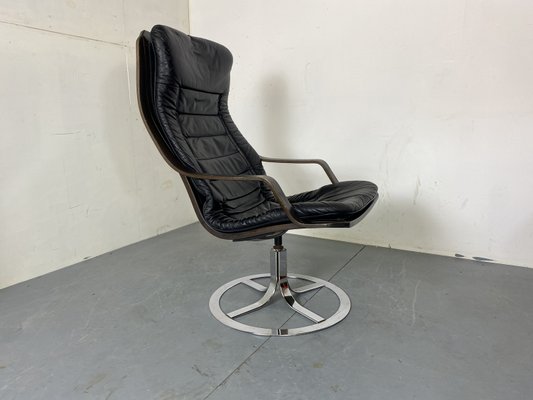 Mid-Century Swedish Swivel Chair from Göte Möbler, 1970s-DE-2027923