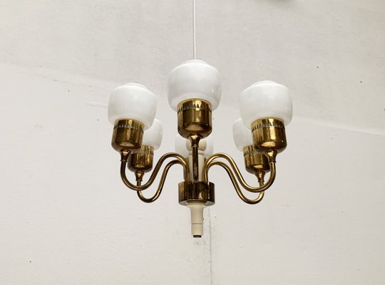 Mid-Century Swedish T526 Chandelier by Hans-Agne Jakobsson for Hans-Agne Jakobsson AB-UAH-1093930