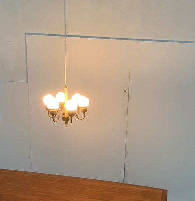 Mid-Century Swedish T526 Chandelier by Hans-Agne Jakobsson for Hans-Agne Jakobsson AB-UAH-1093930