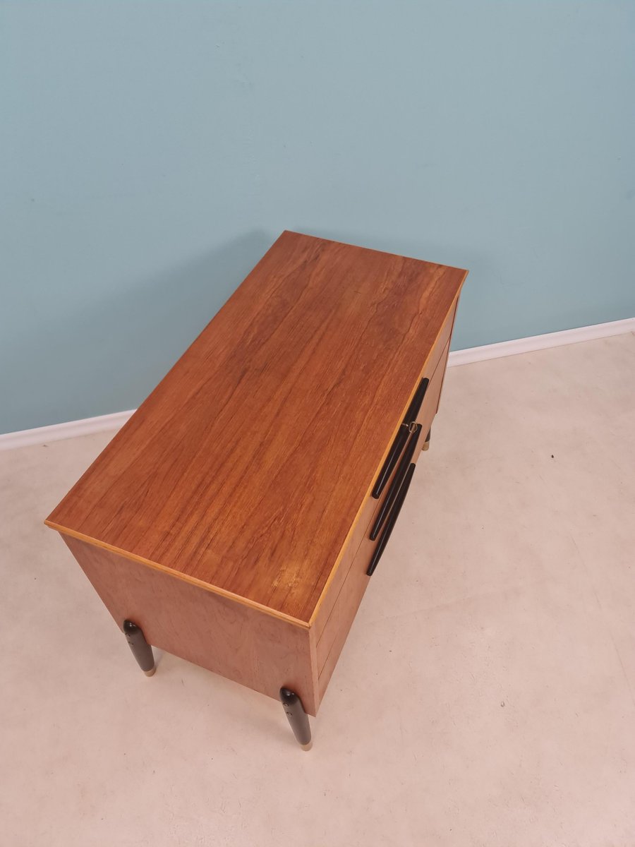 Mid-Century Swedish Teak Chest of Drawers from Bröderna Gustafssons, 1960s