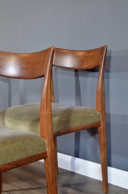 Mid-Century Swedish Teak Dining Chairs by Nils Jonsson for Troeds, 1960s, Set of 4-DUG-1814628