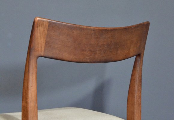 Mid-Century Swedish Teak Dining Chairs by Nils Jonsson for Troeds, 1960s, Set of 4-DUG-1814628